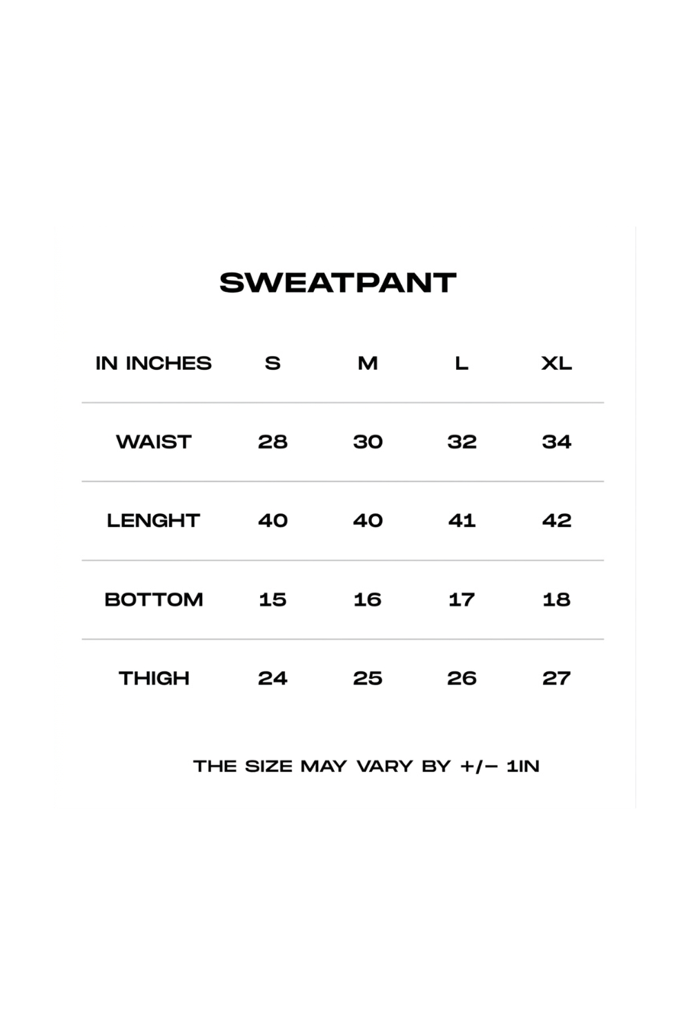 "SIGNATURE" | BLACK SWEATPANT