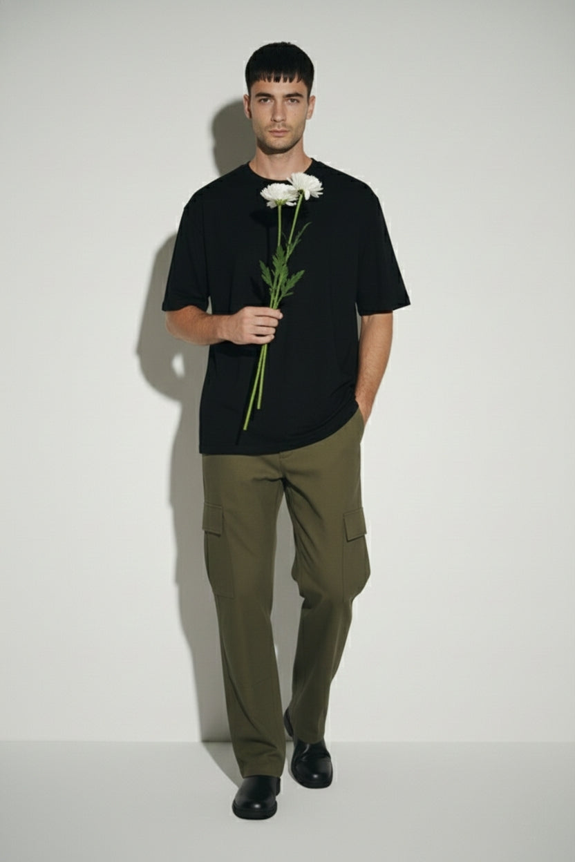 BLANK CREWNECK T-SHIRT - [6 COLOURS]