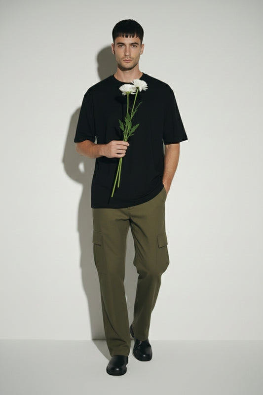 BLANK CREWNECK T-SHIRT - [6 COLOURS]