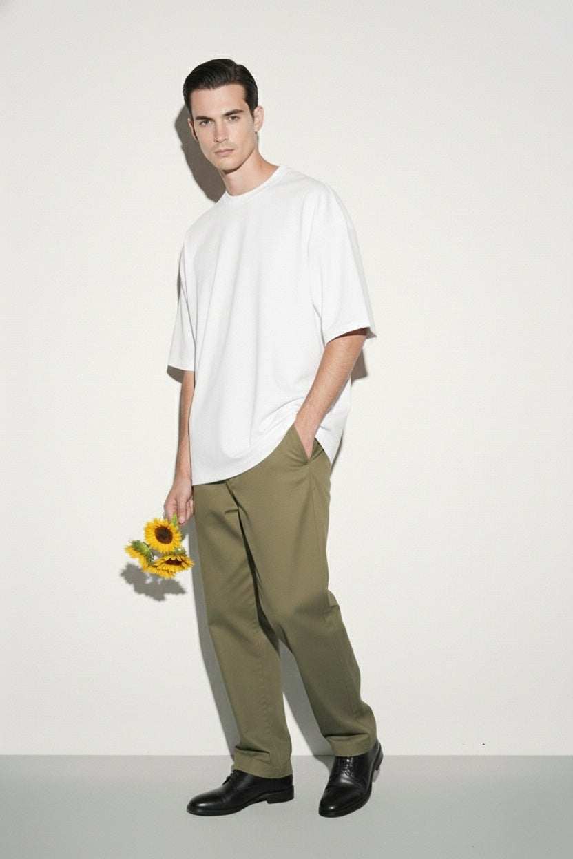 BLANK CREWNECK T-SHIRT - [6 COLOURS]