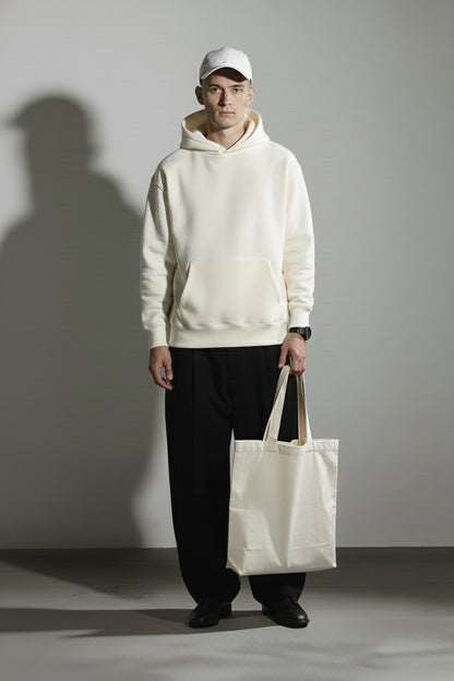 SOLID OVERSIZED HOODIE 450GSM [6 COLOURS]