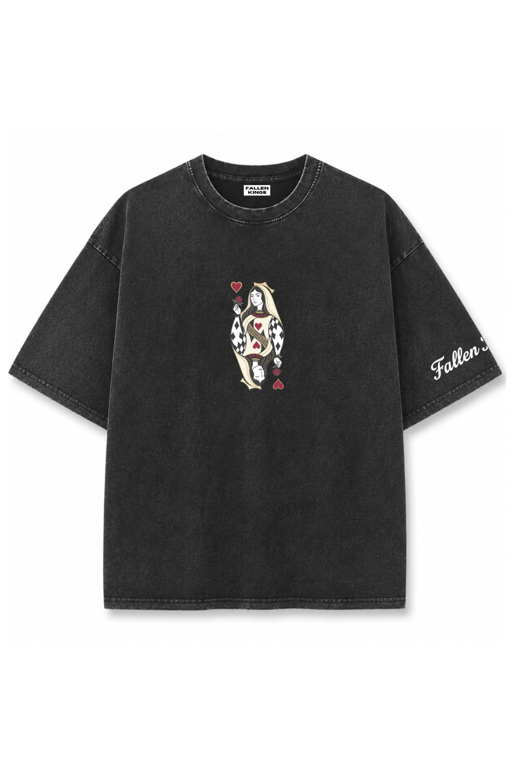 "CROWNED THROUGH HEARTBREAKS" | VINTAGE FADE WASH