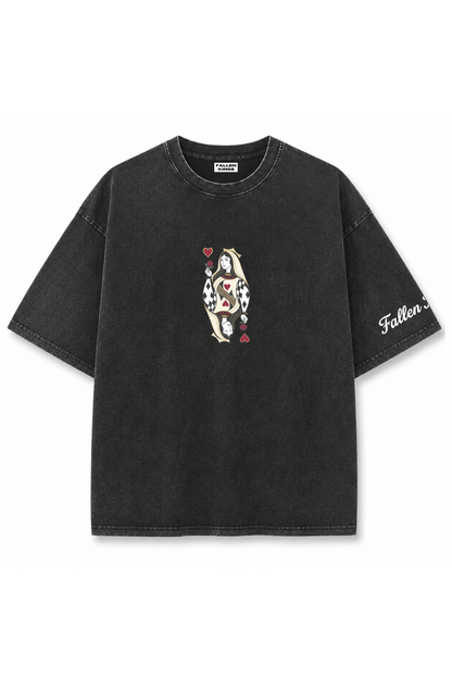 "CROWNED THROUGH HEARTBREAKS" | VINTAGE FADE WASH