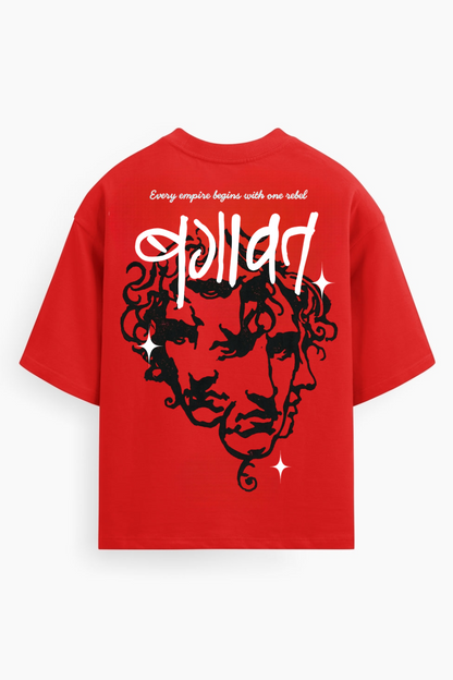 "BAGAAVAT" | EMBROIDERY | CRIMSON RED