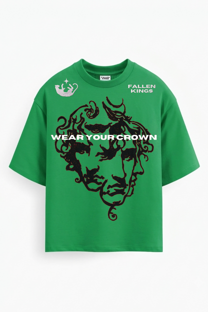 "WEAR YOUR CROWN" | MATCHA GREEN