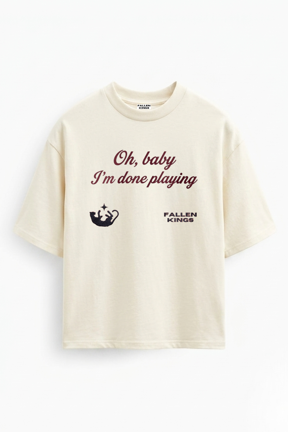 "I'M DONE PLAYING" | OFF-WHITE