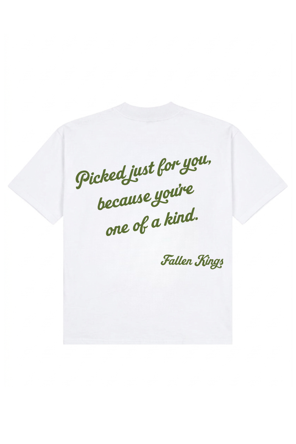 "YOU'RE ONE OF A KIND" | WHITE