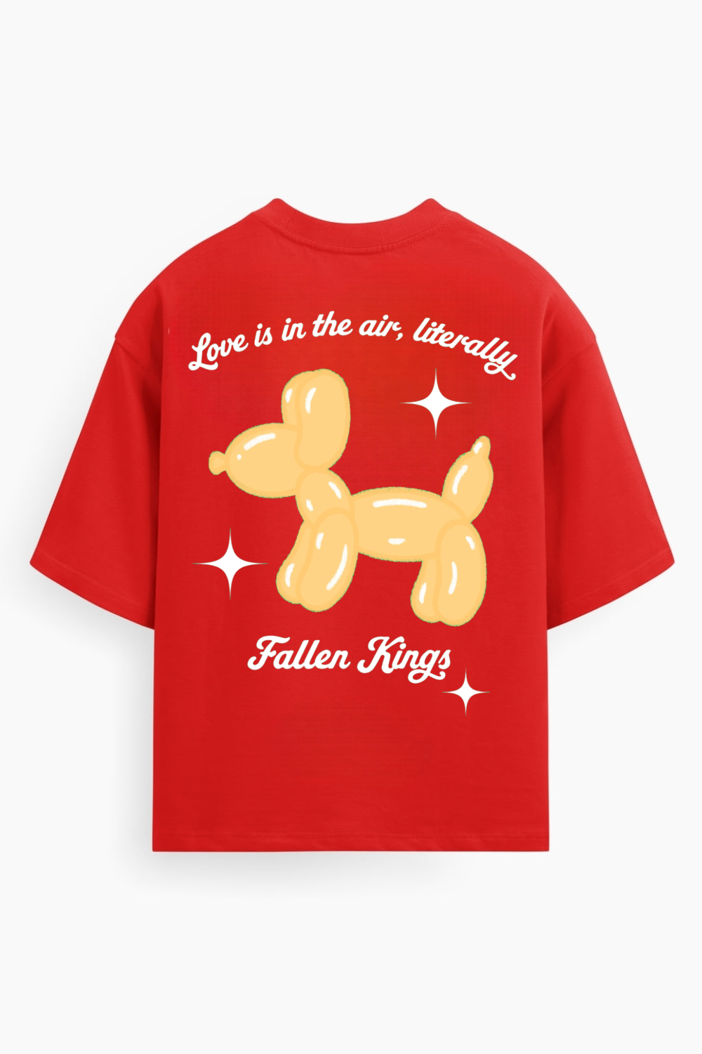 "LOVE IS IN THE AIR" | CRIMSON RED