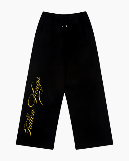 "SIGNATURE" | BLACK SWEATPANT