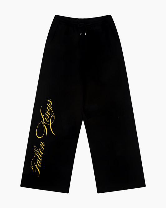 "SIGNATURE" | BLACK SWEATPANT