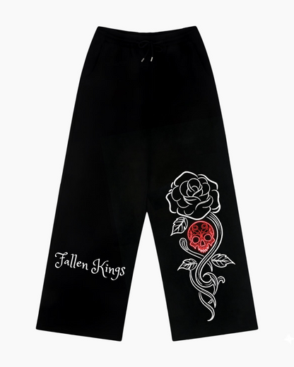 "VELVET DECAY" | BLACK SWEATPANT
